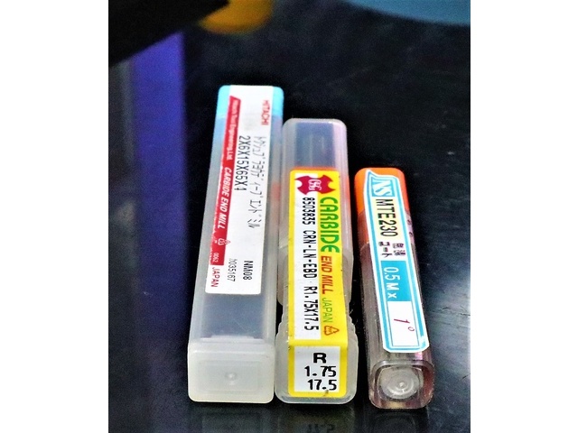  一山 3個 未使用 エンドミル の画像 2枚目