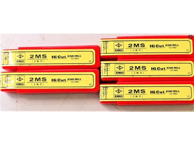 KOBELCO 2MS 1 5個 未使用 エンドミル の画像 2枚目