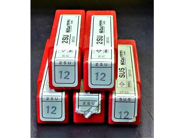 KOBE STEEL sus 12 5個 未使用 End Mill Image 2