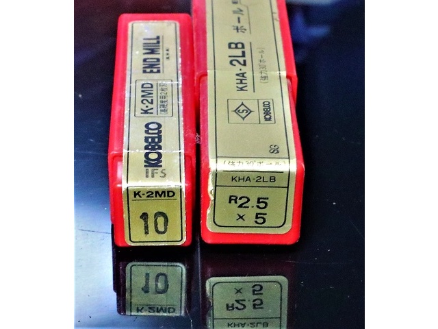 KOBELCO 一山 2個 未使用 エンドミル の画像 2枚目