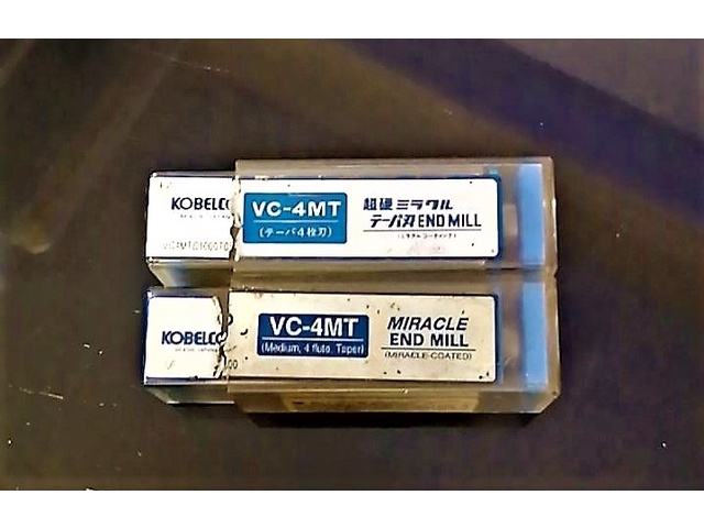 KOBELCO 一山 2個 未使用 エンドミル の画像 1枚目
