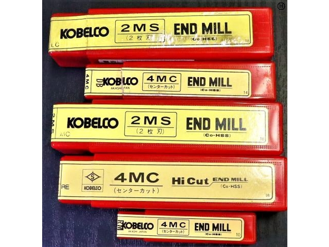 KOBELCO 一山 5個 未使用 エンドミル の画像 2枚目