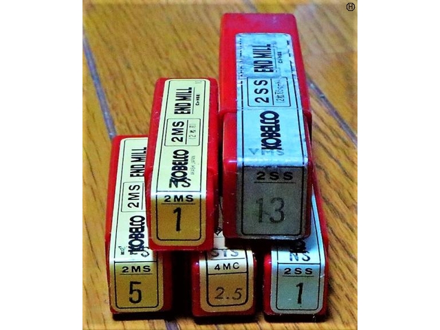 KOBELCO 一山 5個 未使用 エンドミル の画像 2枚目