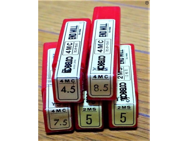 KOBELCO 一山 5個 未使用 エンドミル の画像 2枚目