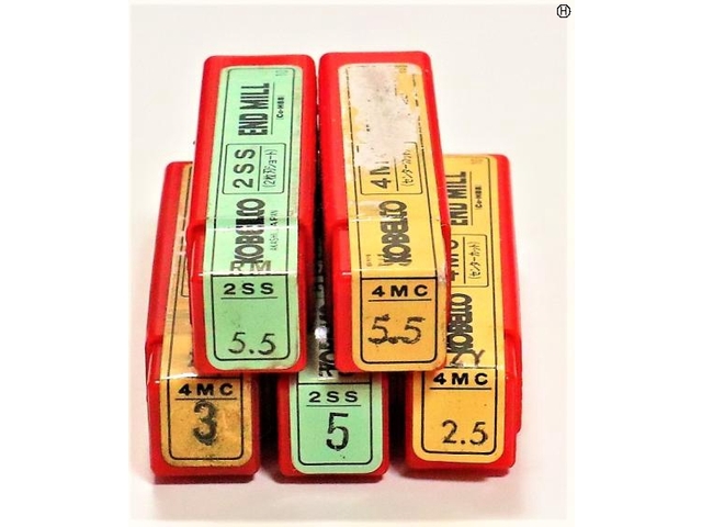 KOBELCO 一山 5個 未使用 エンドミル の画像 2枚目