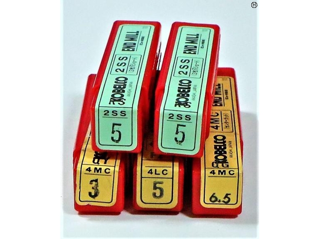 KOBE STEEL 一山 5個 未使用 End Mill Image 2