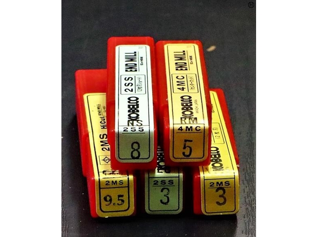 KOBE STEEL 一山 5個 未使用 End Mill Image 2