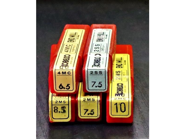KOBE STEEL 一山 5個 未使用 End Mill Image 2