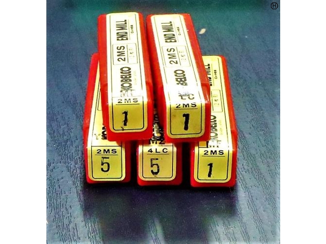KOBE STEEL 一山 5個 未使用 End Mill Image 2