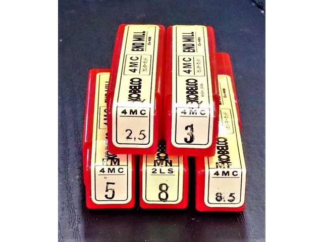 KOBELCO 一山 5個 未使用 エンドミル の画像 2枚目