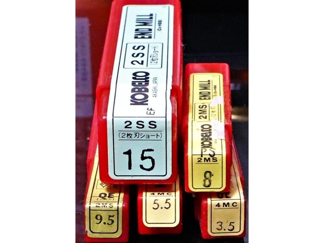 KOBELCO 一山 5個 未使用 エンドミル の画像 2枚目