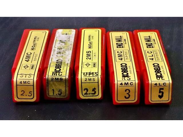 KOBELCO 一山 5個 未使用 エンドミル の画像 3枚目