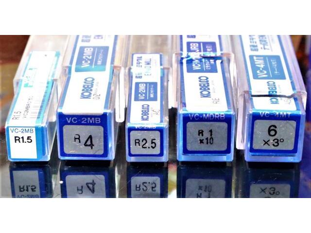KOBE STEEL 一山 5個 未使用 End Mill Image 3