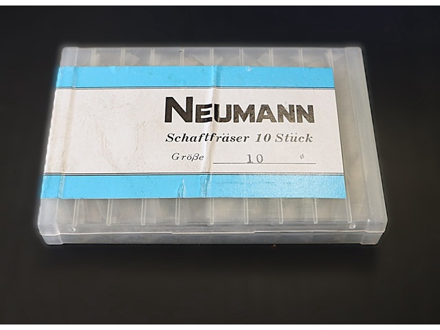 NEUMANN Φ10 10個 未使用 End Mill Image 1