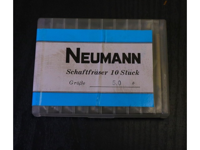 NEUMANN Φ5.0 10個 未使用 エンドミル の画像 1枚目