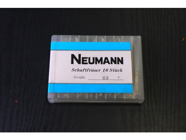 NEUMANN Φ6.0 10個 未使用 エンドミル の画像 1枚目