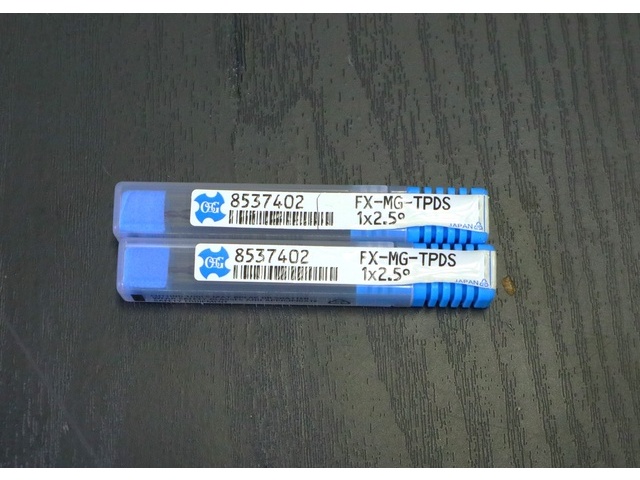 OSG 1×2.5 2個 未使用 End Mill Image 1