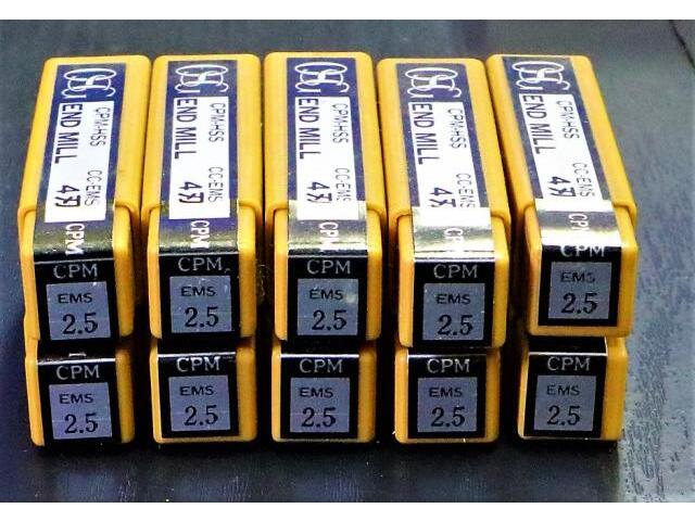 OSG 2.5 10個 未使用 エンドミル の画像 3枚目