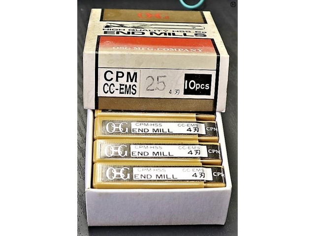 OSG 2.5 10個 未使用 End Mill Image 2