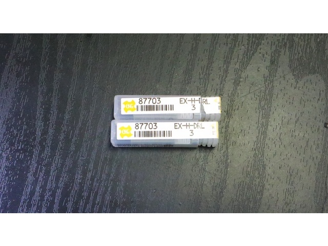 OSG 3 2個 未使用 エンドミル の画像 1枚目