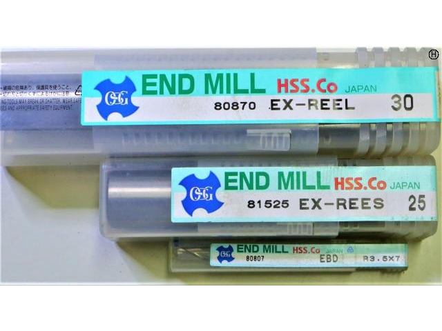 OSG 30.25.R3.5×7 計3個 未使用 エンドミル の画像 2枚目