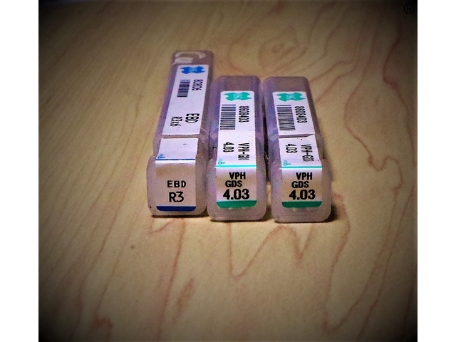 OSG 3個 未使用 エンドミル の画像 2枚目