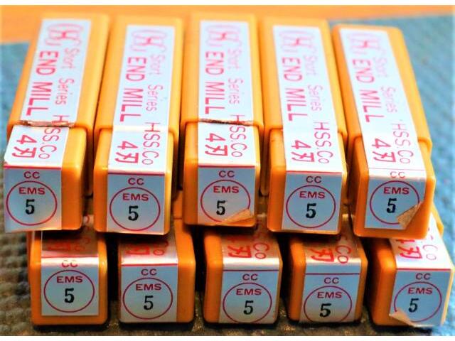 OSG 5 EMS 10個 未使用 エンドミル の画像 3枚目