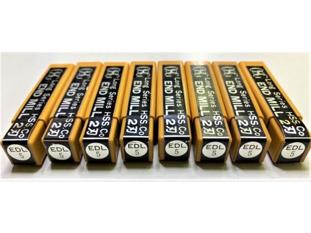 OSG 5×8個 計8個 未使用 エンドミル の画像 3枚目