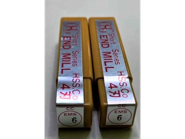 OSG 6×2個 計2個 未使用 エンドミル の画像 3枚目