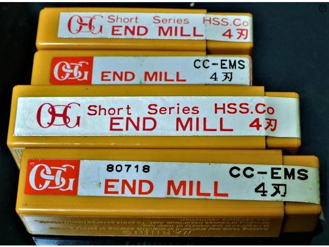 OSG CC EMS 7.8.9.10 計 4個 未使用 エンドミル の画像 2枚目