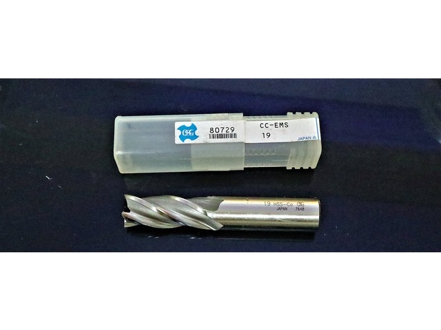 OSG CC-EMS 19 未使用 エンドミル の画像 1枚目