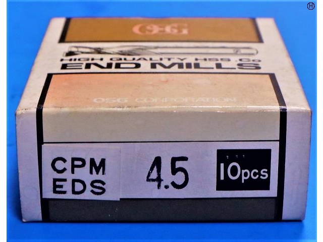 OSG CPM EDS 4.5 9個 未使用 エンドミル の画像 2枚目