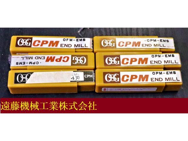 OSG CPM EMS 3.5 6個 未使用 エンドミル の画像 1枚目