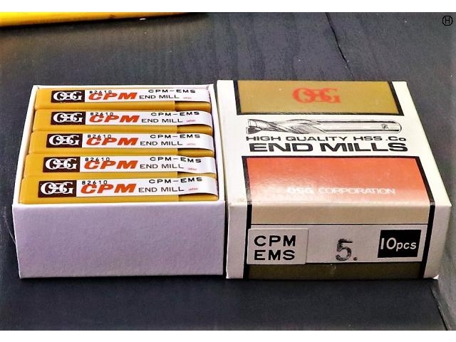 OSG CPM EMS 5 10個 未使用 エンドミル の画像 2枚目