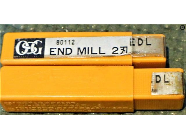 OSG EDL 6×2個 未使用 エンドミル の画像 2枚目