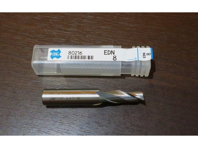 OSG EDN 8 未使用 エンドミル の画像 1枚目