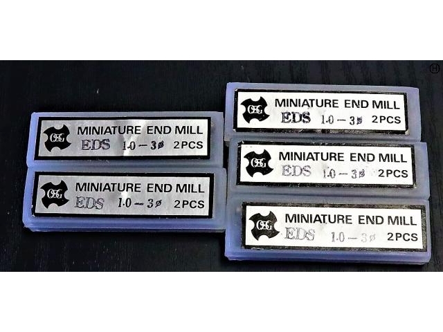 OSG EDS 1.0 3Φ 2PCS 5個 エンドミル の画像 2枚目