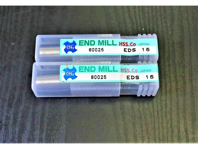 OSG EDS 15 2個 未使用 エンドミル の画像 1枚目