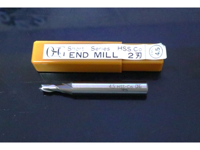 OSG EDS 4.5 未使用 エンドミル の画像 1枚目