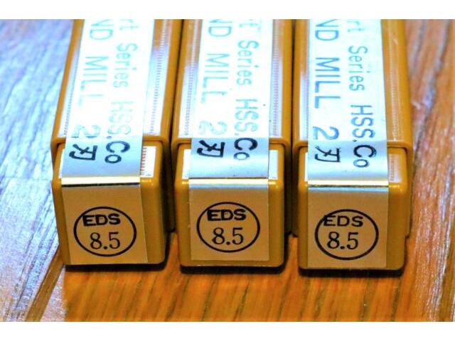 OSG EDS 8.5 3個 未使用 エンドミル の画像 3枚目