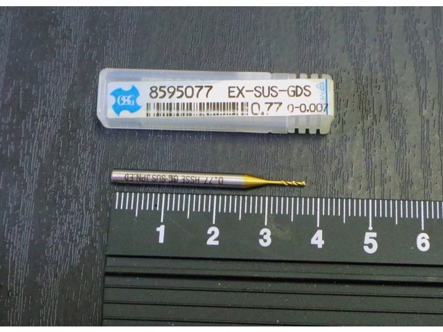 OSG EX-SUS-GDS 0.77 0-007 未使用 エンドミル の画像 1枚目