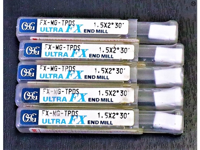 OSG FX-MG-TPDS 1.5×2°30 5個 未使用 End Mill Image 2