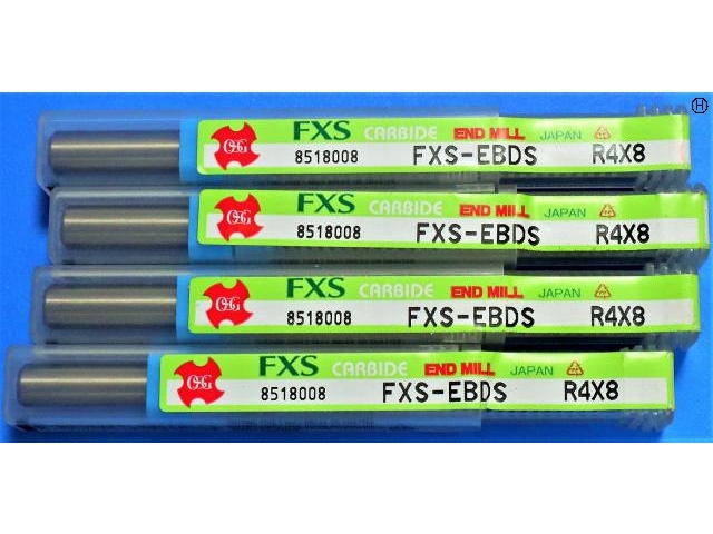 OSG R4×8 4個 未使用 エンドミル の画像 2枚目