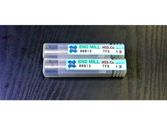 OSG TFS 13 2個 未使用 End Mill Image 1