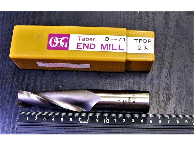 OSG TPDR 20×2.5° 未使用 エンドミル の画像 1枚目