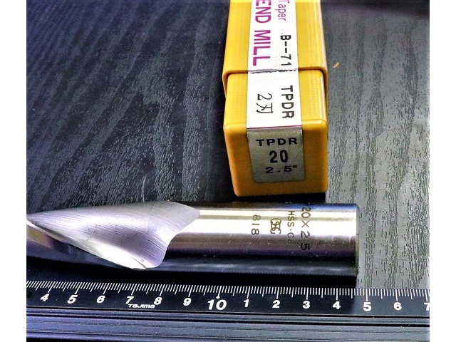 OSG TPDR 20×2.5° 未使用 エンドミル の画像 2枚目