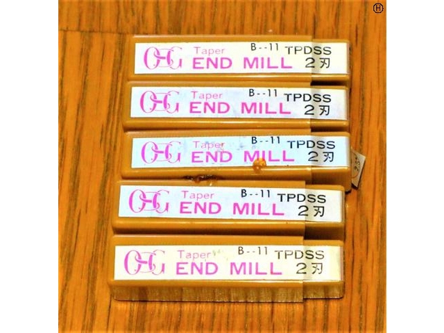 OSG TPDSS 3 2.5° 5個 未使用 エンドミル の画像 2枚目