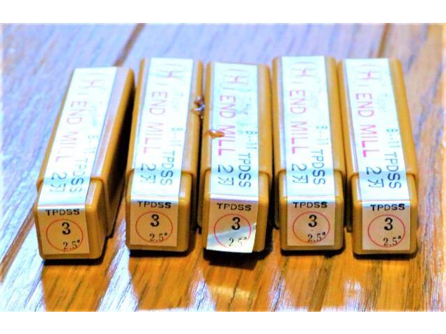 OSG TPDSS 3 2.5° 5個 未使用 エンドミル の画像 3枚目