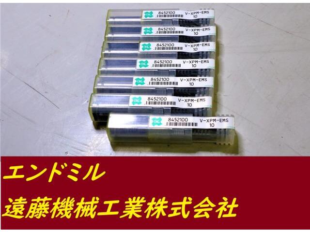 OSG V-XPM-EMS 10 7個 未使用 エンドミル の画像 1枚目