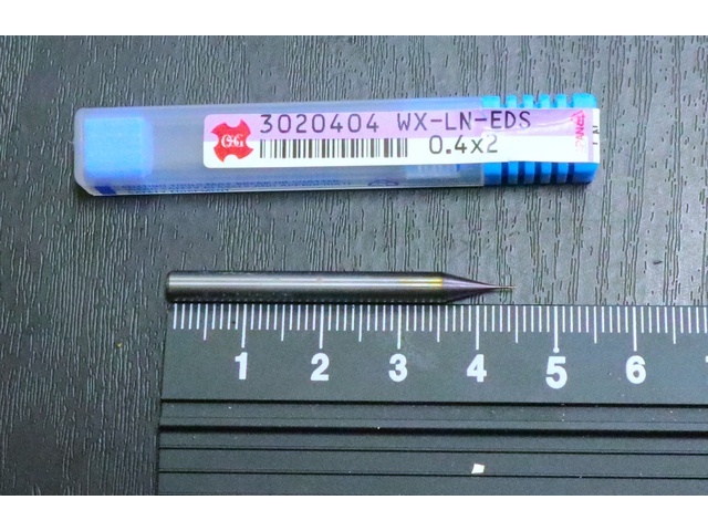 OSG WX-LN-EDS 0.4×2 未使用 エンドミル の画像 1枚目